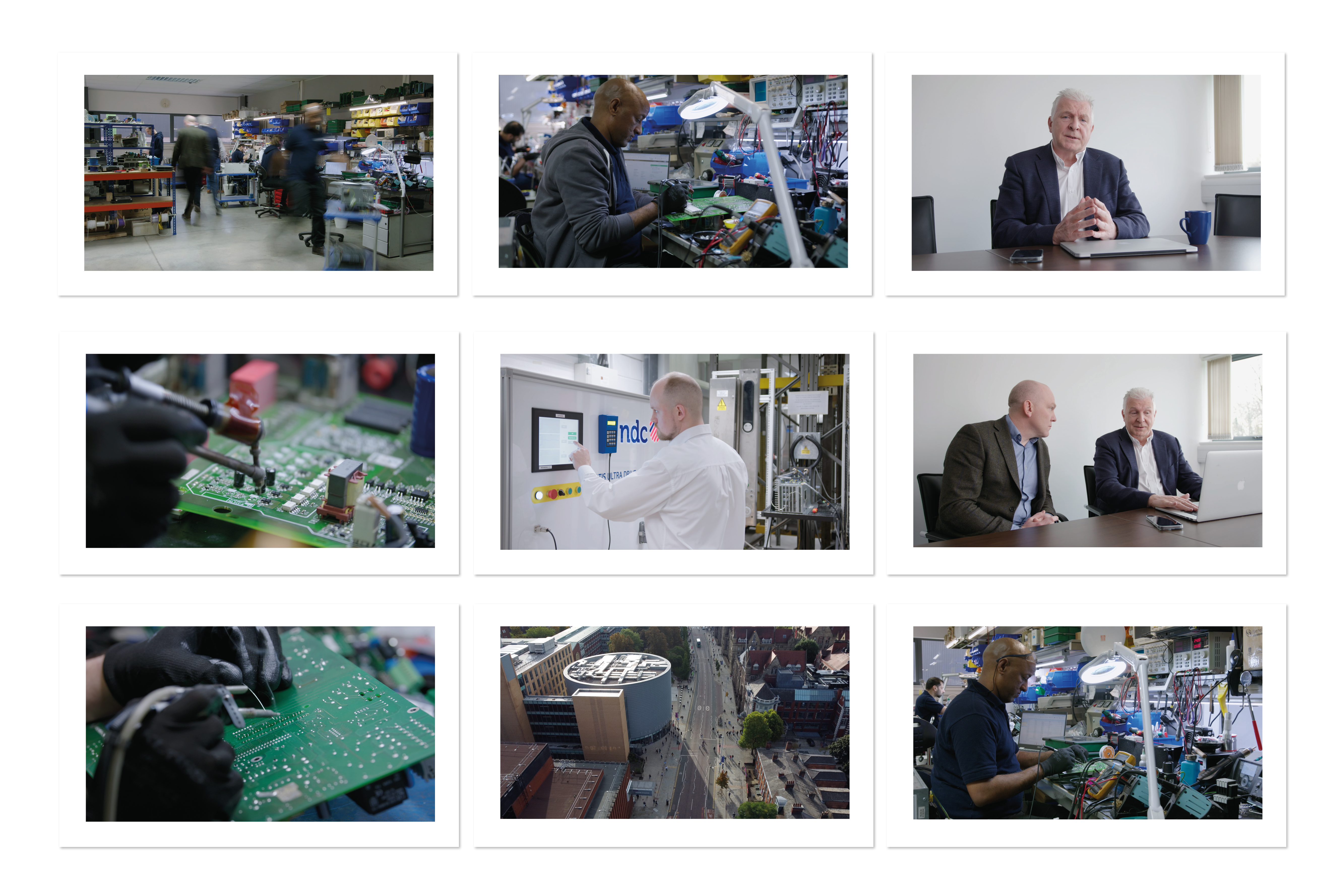 NDC videography contact sheet